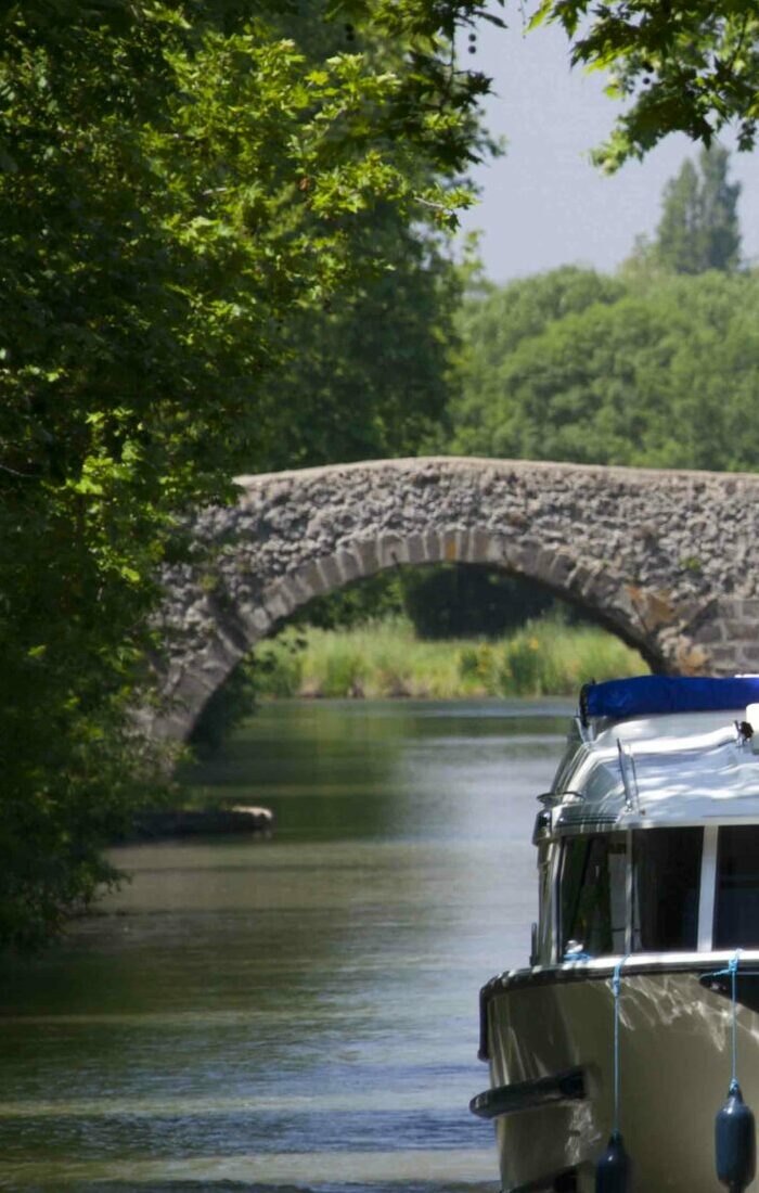Le Boat.Canal du Midi.France.May 2012